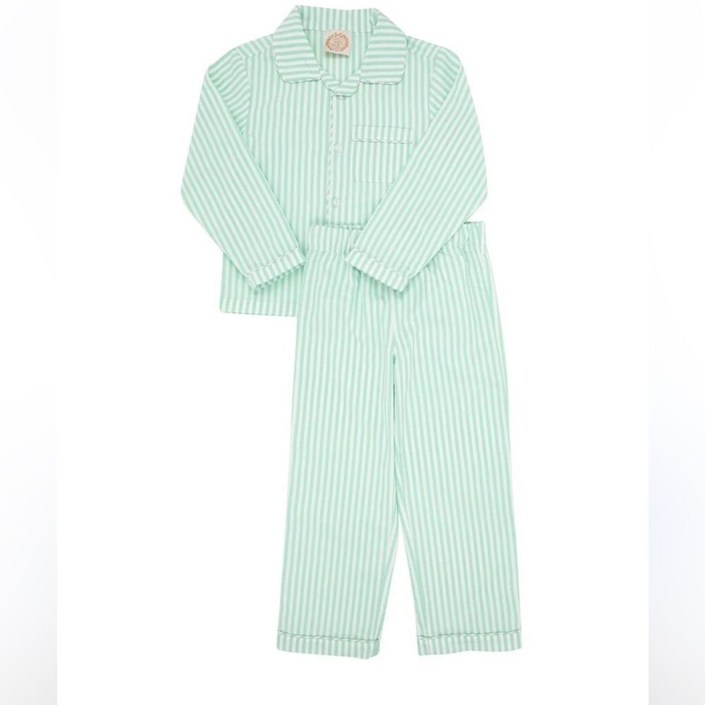 The Beaufort bonnet Company Lock's Little Man pajama Set